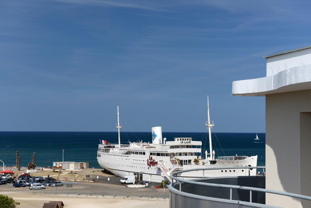 Résidence Odalys Le Lotus Blanc Le Barcarès Exterior foto